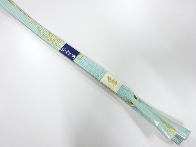 JAPANESE KIMONO / UNUSED KOREI HAND-TIED OBIJIME